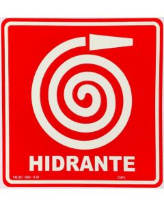 Placa Fotoluminescente E7 Sinalização De Hidrante