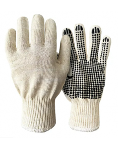 LUVA TRICOTADA BRANCA - 2 FIOS COM PIGMENTO