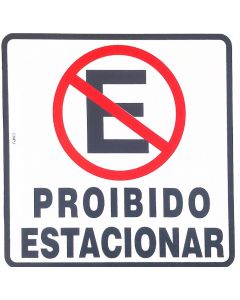 Proibido Estacionar - P2 - Sinalização Indicativa.