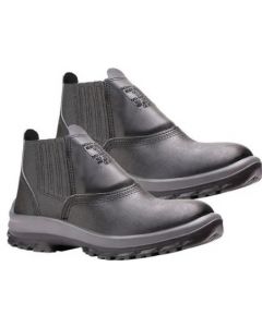 BOTINA SEGURANÇA ELÁSTICO (SOLA BIDENSIDADE) C/ BIQUEIRA PVC - TAM.39